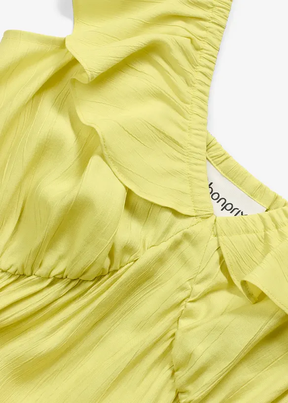 Robe à bretelles en viscose mélangée, bonprix