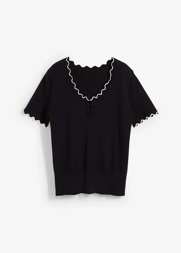 Pull coton et soie, bonprix