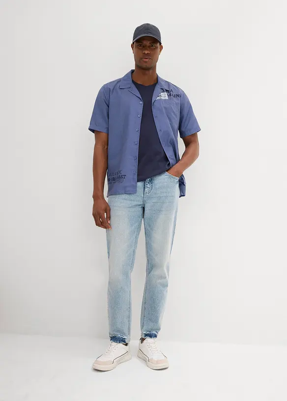 Chemise manches courtes 100% coton, bonprix