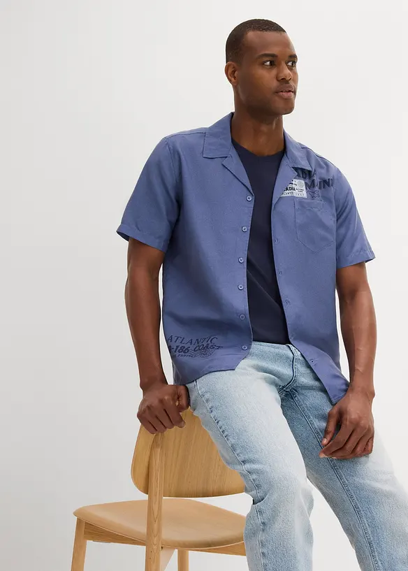 Chemise manches courtes 100% coton, bonprix
