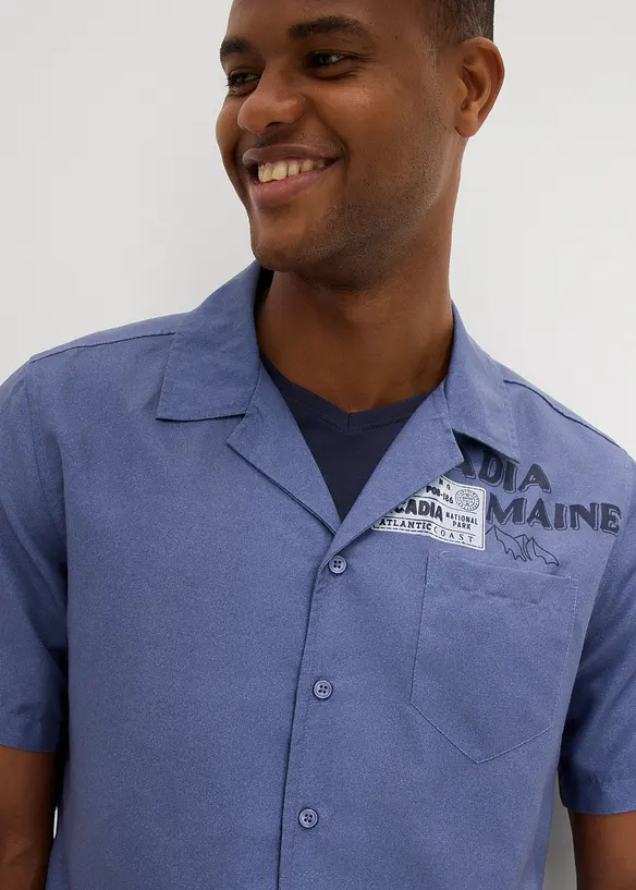 Chemise manches courtes 100% coton, bonprix