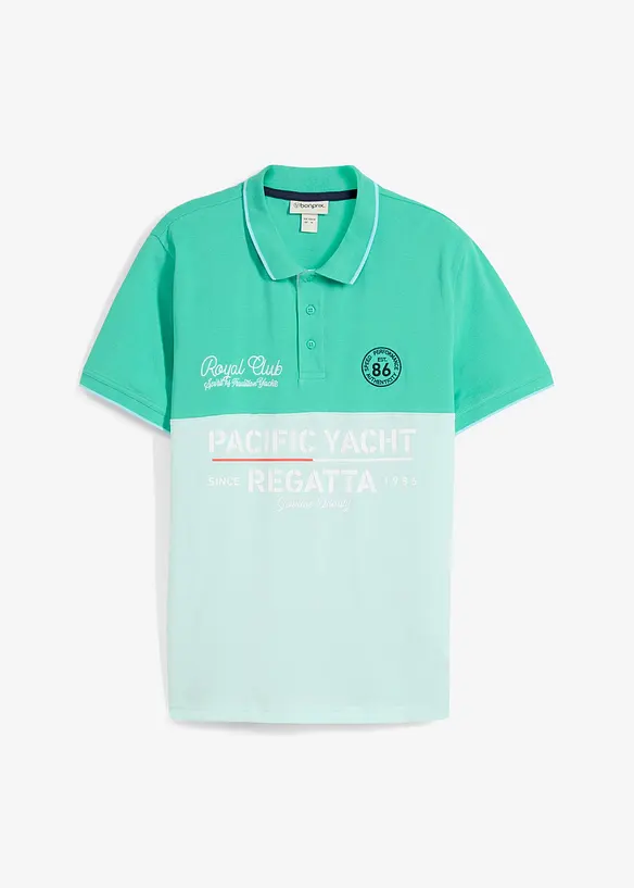 Polo en maille piquée 100% coton, bonprix
