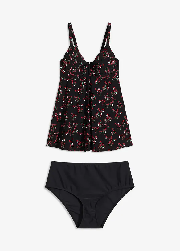 Tankini long (ens. 2 pces), bonprix
