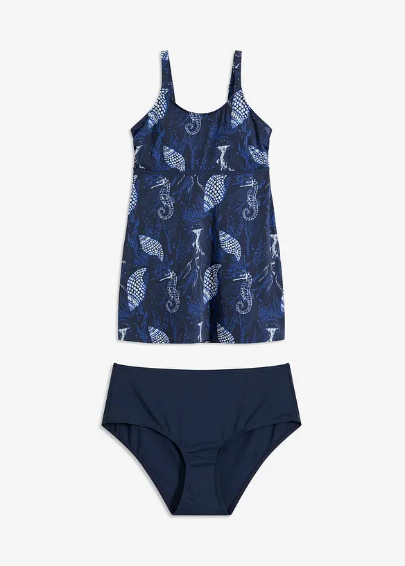 Tankini long (ens. 2 pces), bonprix