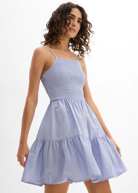 Trägerkleid aus reiner Bio-Baumwolle, bonprix
