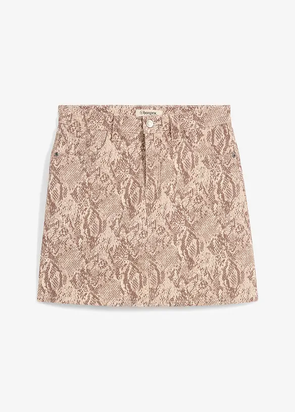 Jupe-short en coton extensible, bonprix