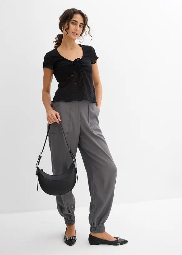 T-shirt en dentelle, bonprix