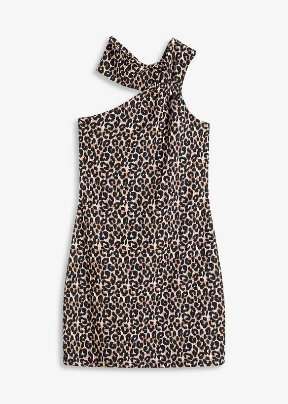 Mini-robe ajustée, bonprix