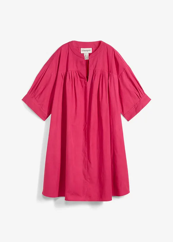Oversize Kaftan-Kleid aus reiner Bio-Baumwolle, bonprix