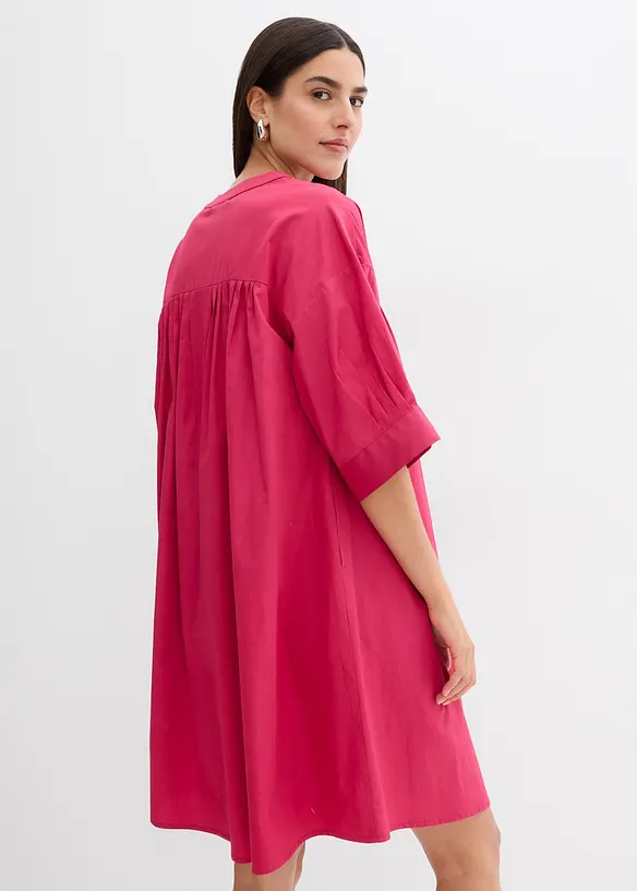Oversize Kaftan-Kleid aus reiner Bio-Baumwolle, bonprix