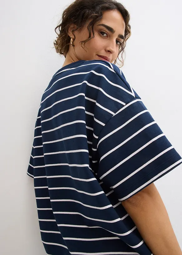 Sweat doux en coton mélangé, bonprix
