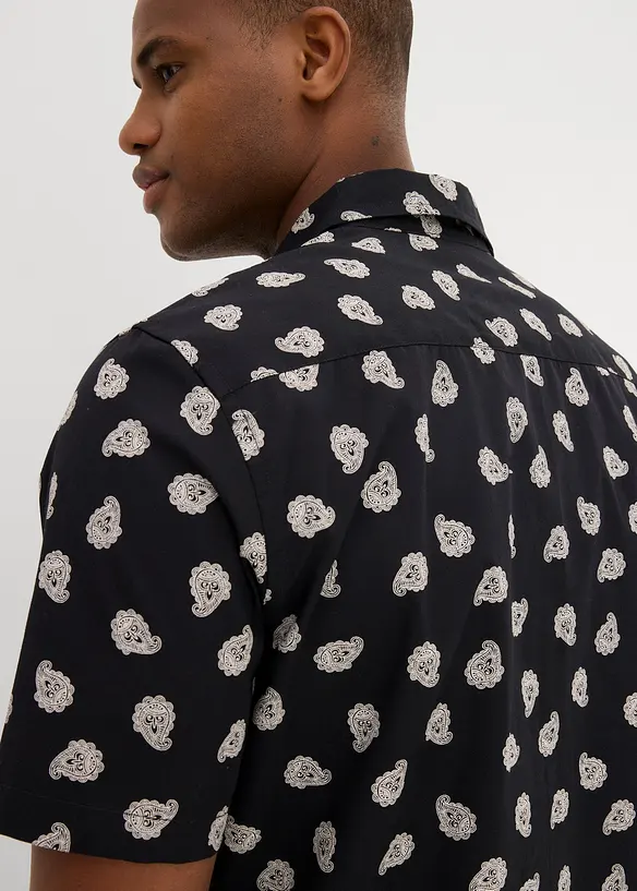 Chemise manches courtes, 100% coton, bonprix