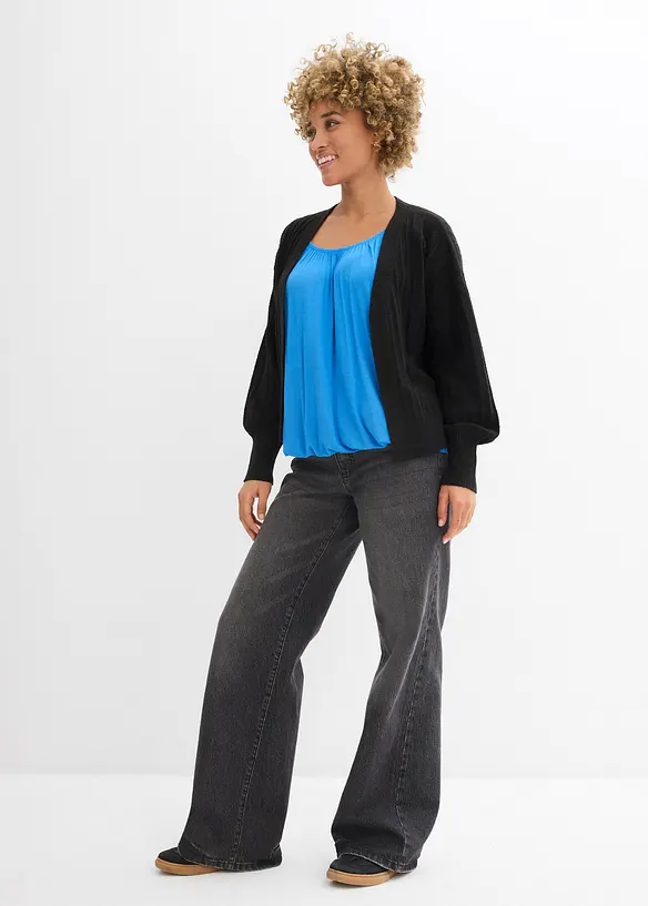 T-shirt doux en viscose extensible, bonprix