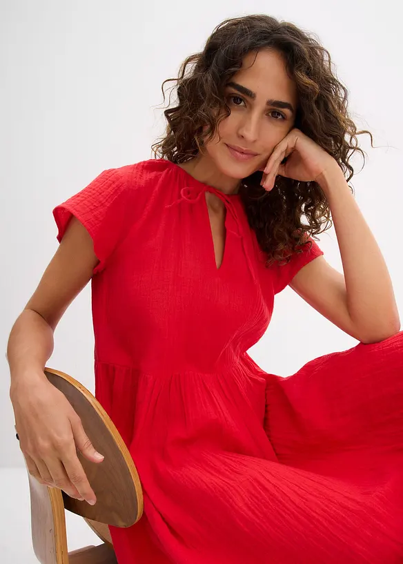 Kleid aus weichem Musselin, bonprix