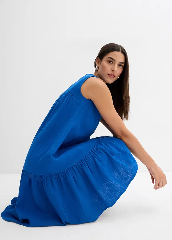 Kleid aus luftigem Musselin, bonprix
