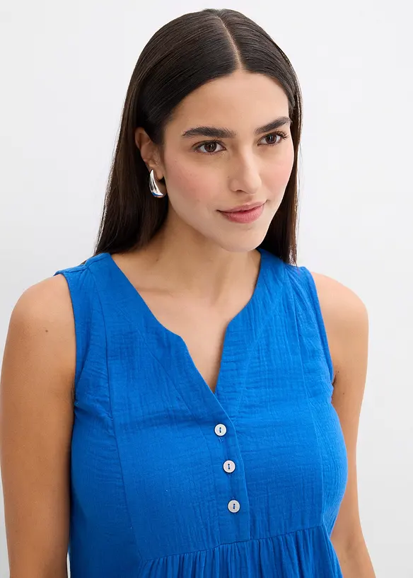 Kleid aus luftigem Musselin, bonprix