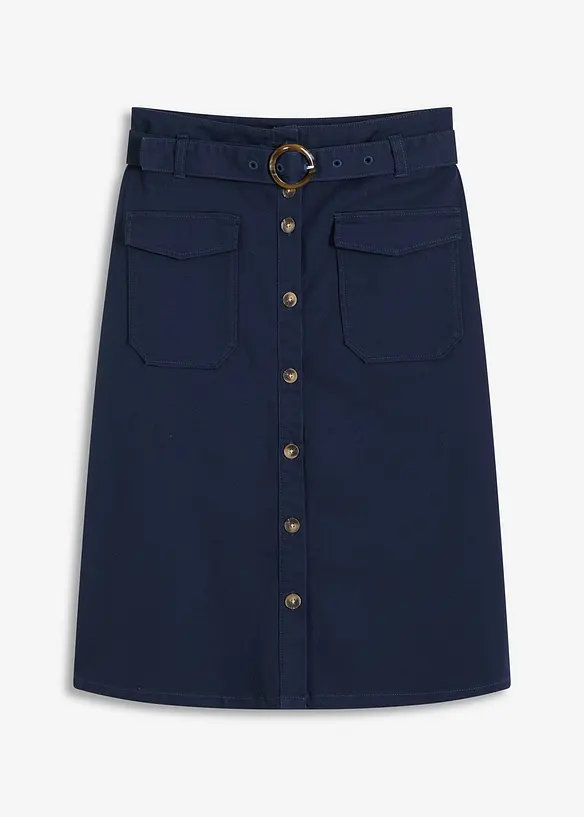 Jupe en twill, bonprix