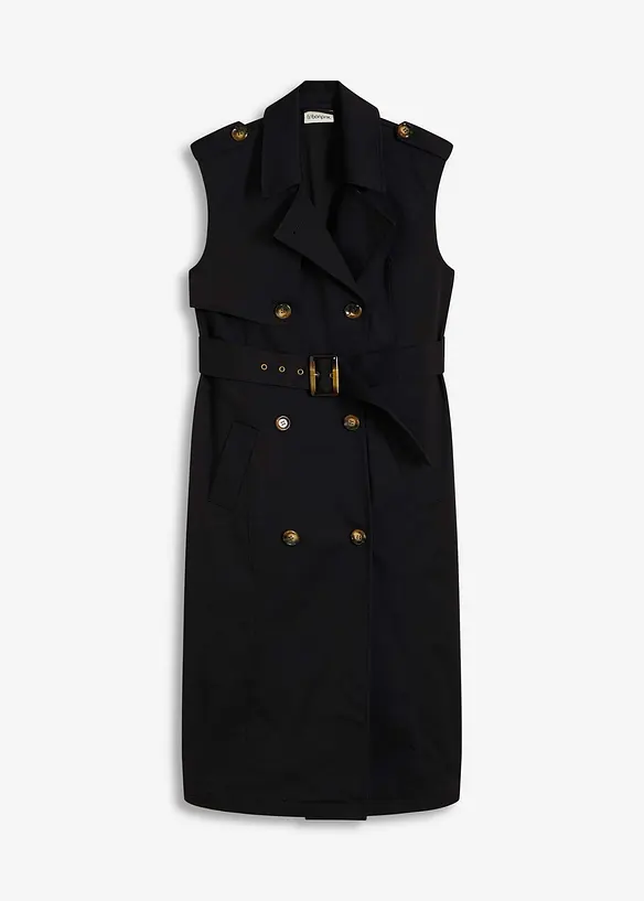 Robe trench avec ceinture (ens. 2 pces), bonprix