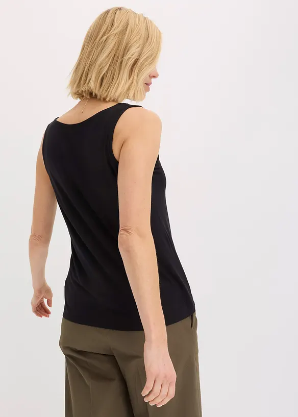 Top boutonné, bonprix