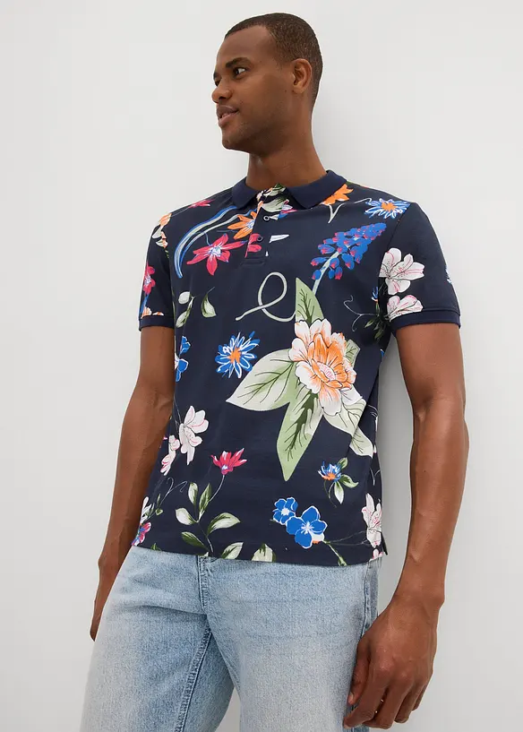 Polo 100% coton en maille piquée, bonprix
