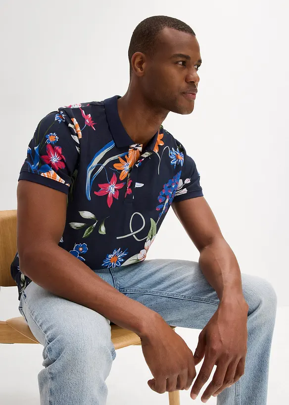 Polo 100% coton en maille piquée, bonprix