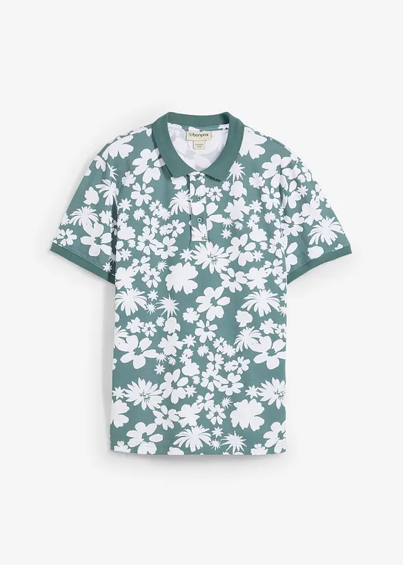 Piqué-Poloshirt aus reiner Bio-Baumwolle, bonprix