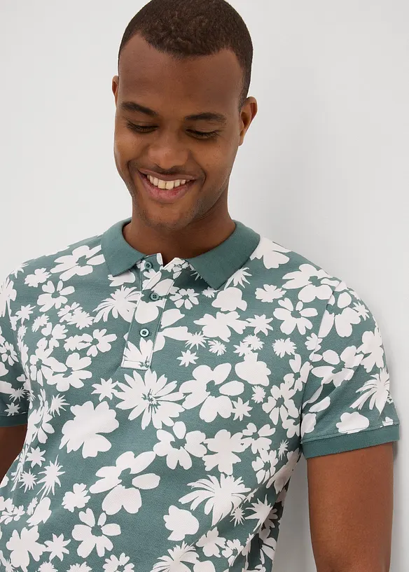 Piqué-Poloshirt aus reiner Bio-Baumwolle, bonprix