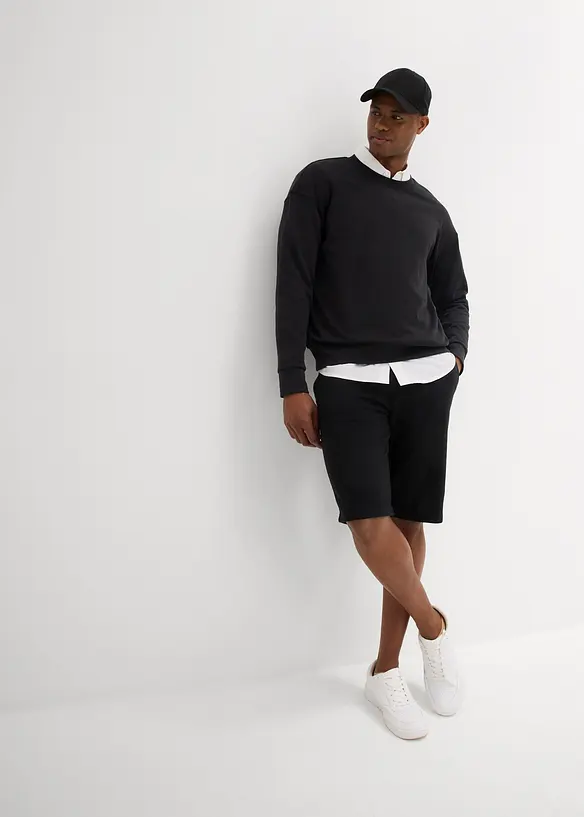 Lot de 2 bermudas en molleton, bonprix