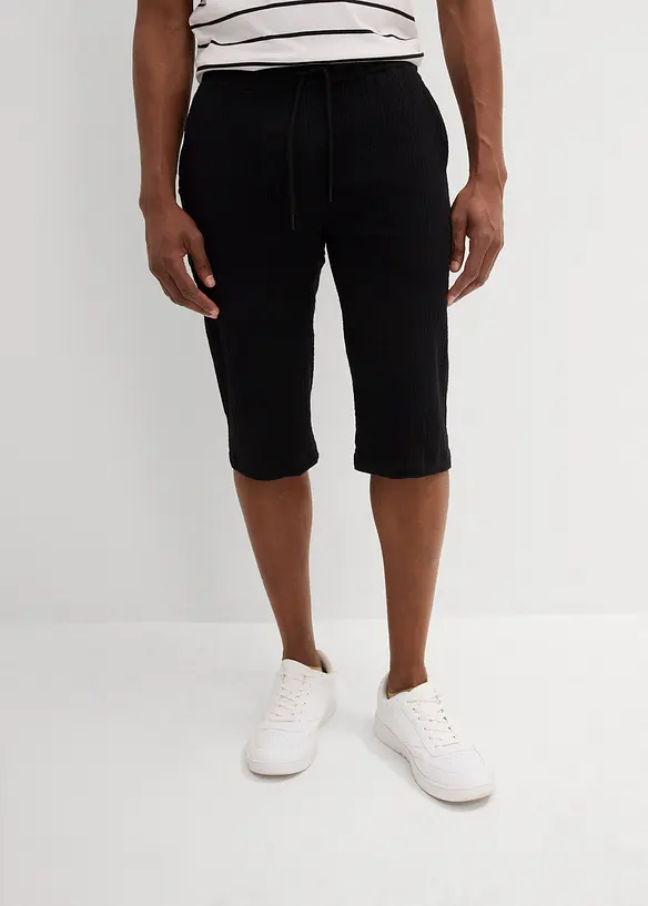 Bermuda long et ample en gaze de coton, bonprix