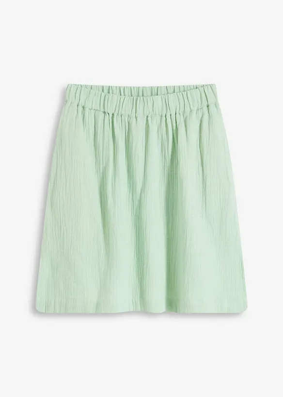 Jupe de plage en gaze de coton, bonprix