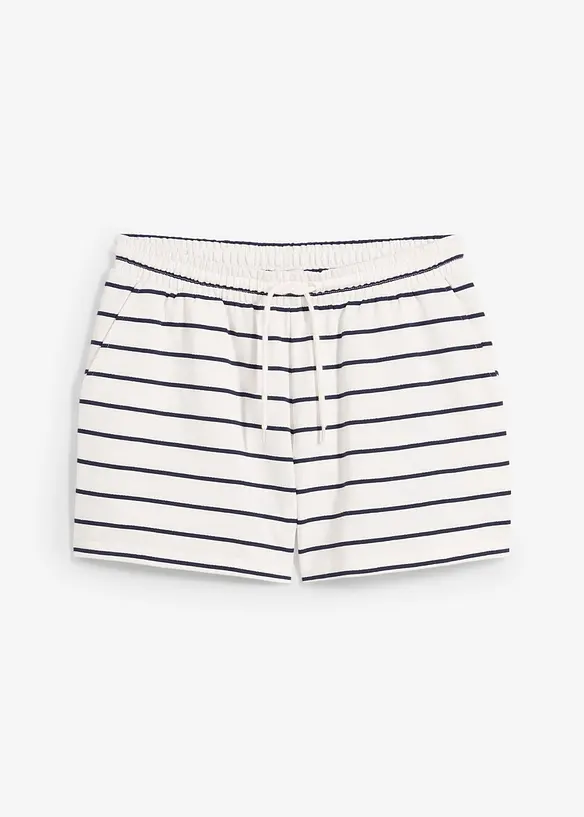 Short en molleton de coton mélangé, bonprix