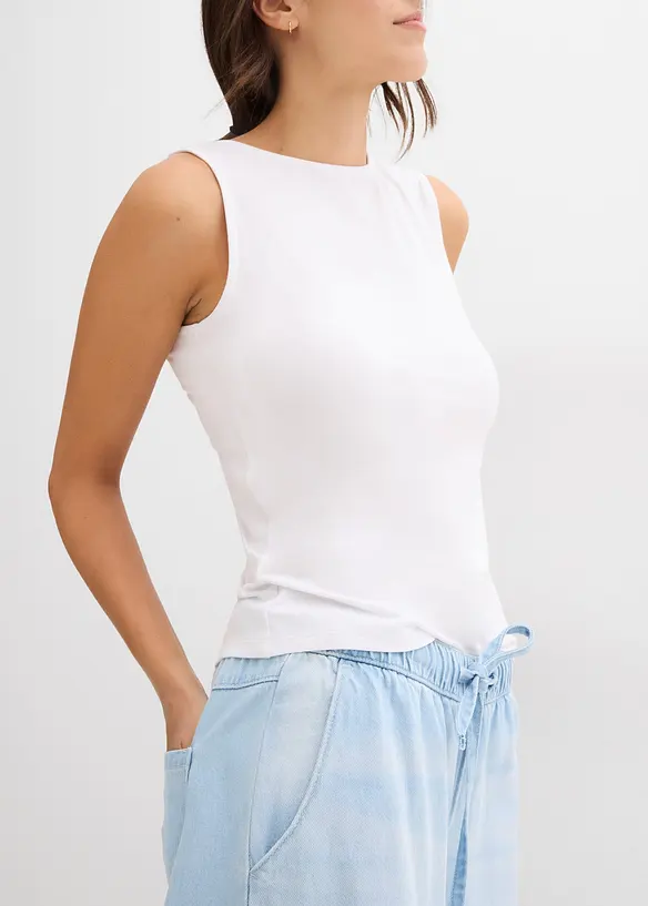 Top aus softer Viskose (2er Pack), bonprix