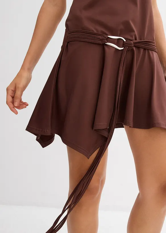Shirtkleid mit Gürteldetail, bonprix