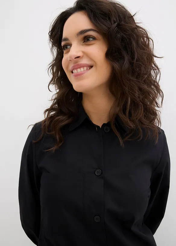 Blusenkleid aus leichter Baumwolle, bonprix