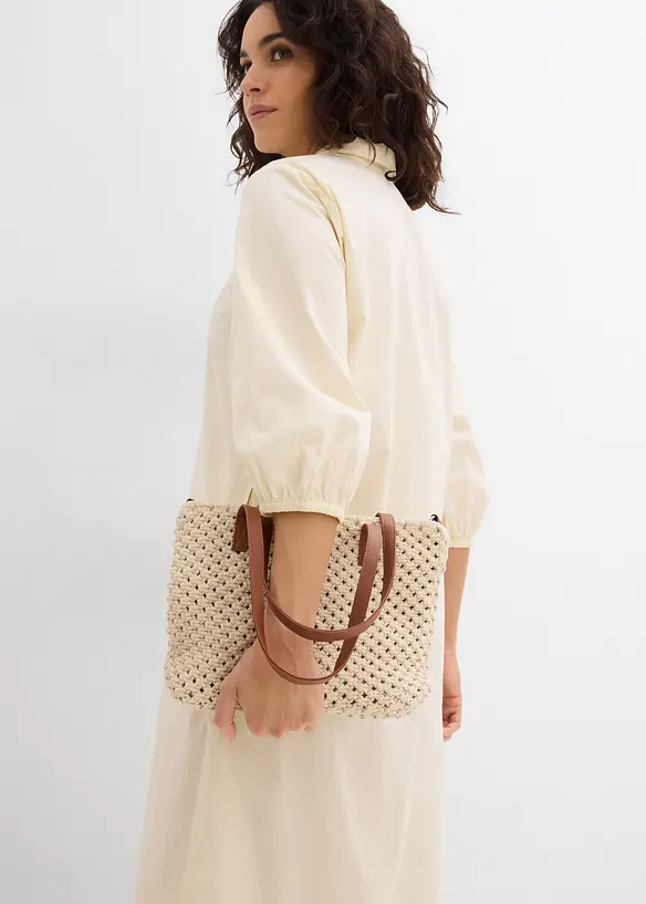 Robe-chemise en coton léger, bonprix