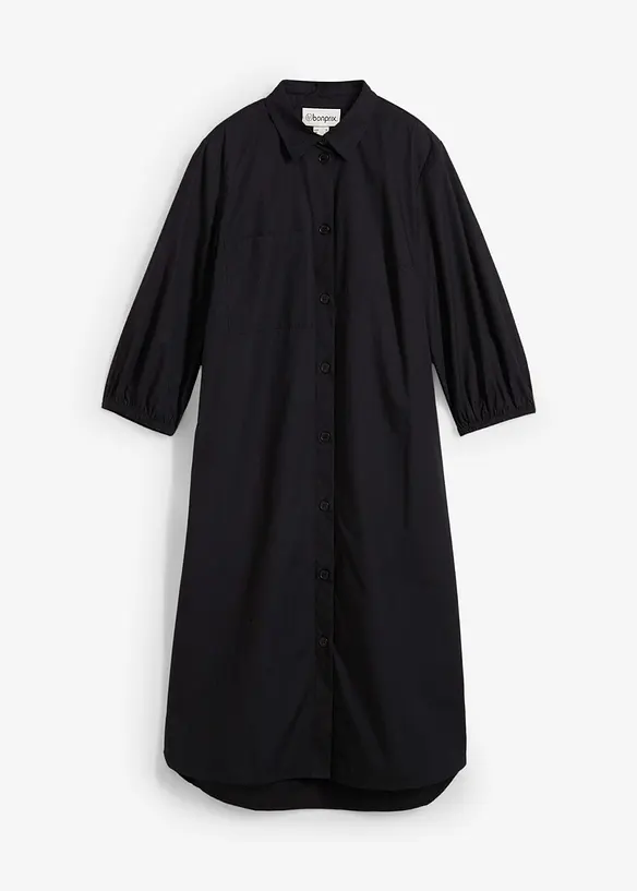 Blusenkleid aus leichter Baumwolle, bonprix