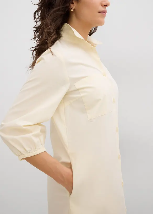 Robe-chemise en coton léger, bonprix