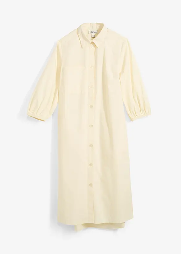 Robe-chemise en coton léger, bonprix