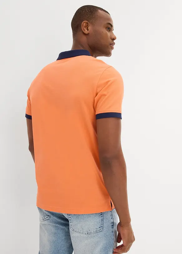 Piqué-Poloshirt aus reiner Bio-Baumwolle, bonprix