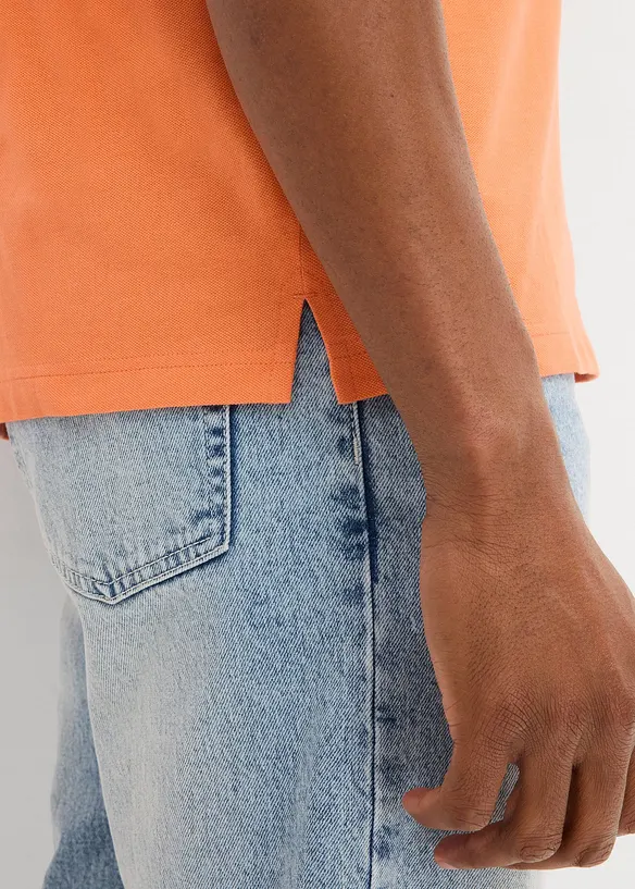 Piqué-Poloshirt aus reiner Bio-Baumwolle, bonprix