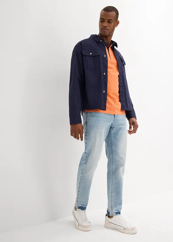 Piqué-Poloshirt aus reiner Bio-Baumwolle, bonprix