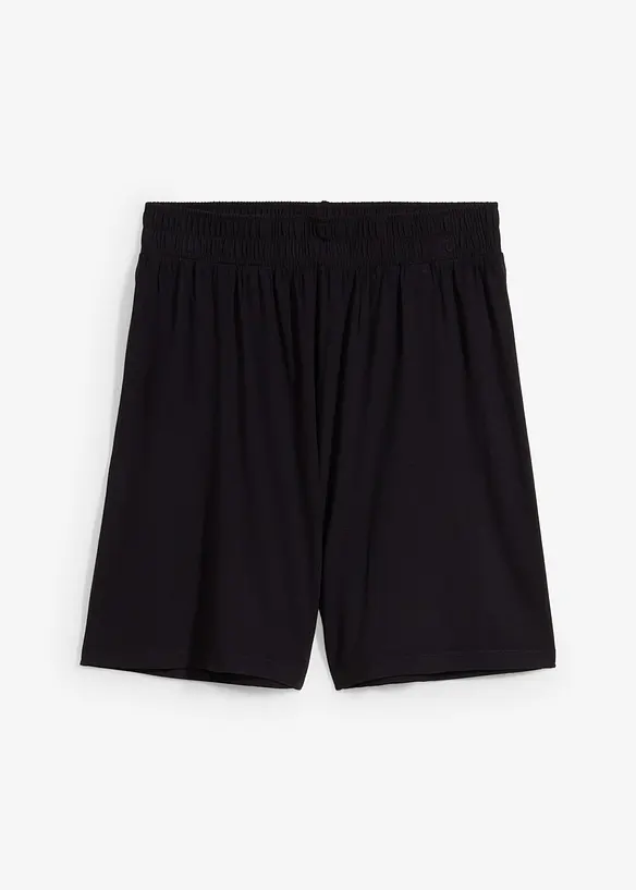 Short à taille élastiquée en viscose extensible, bonprix