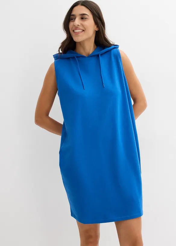 Robe molletonnée, coupe ballon, bonprix