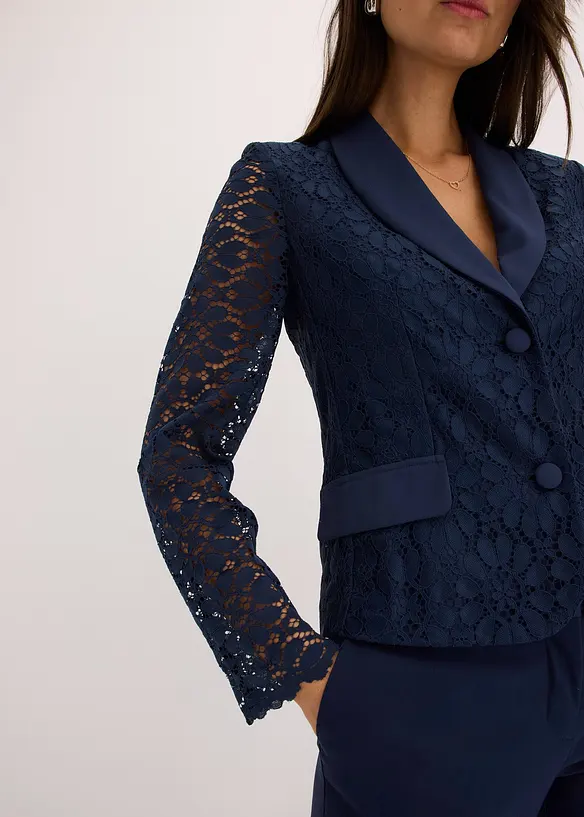 Blazer en dentelle, bonprix