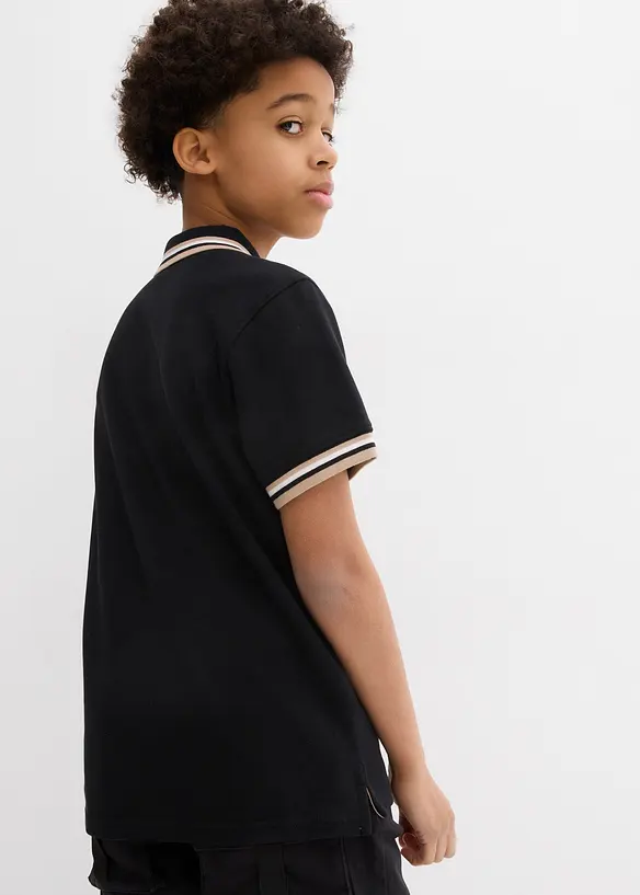 Polo en maille piquée 100% coton, bonprix