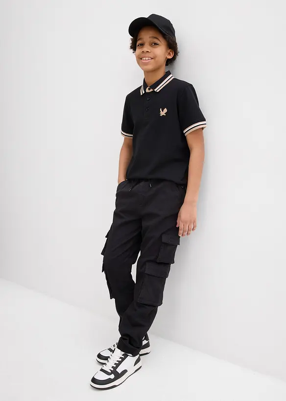 Polo en maille piquée 100% coton, bonprix