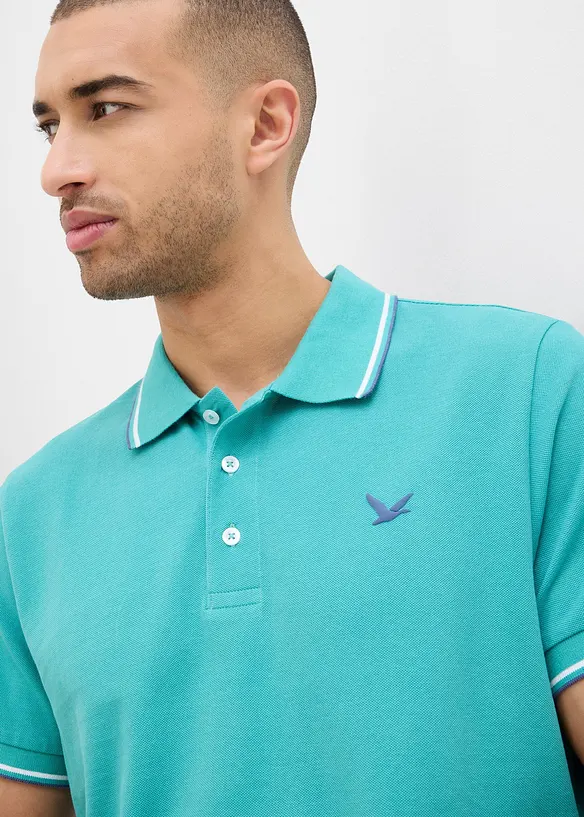 Polo en maille piquée 100% coton, bonprix