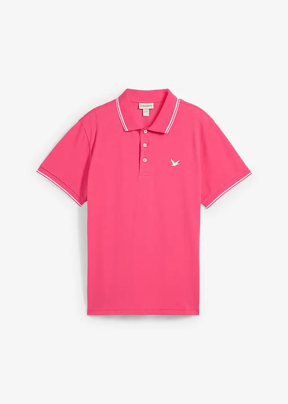 Polo en maille piquée 100% coton, bonprix