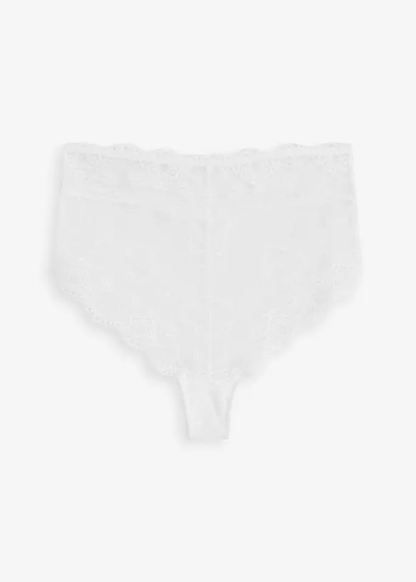 Highwaist Slip aus zarter Spitze, bonprix