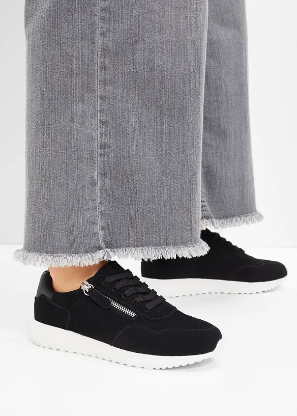 Sneakers en cuir, bonprix